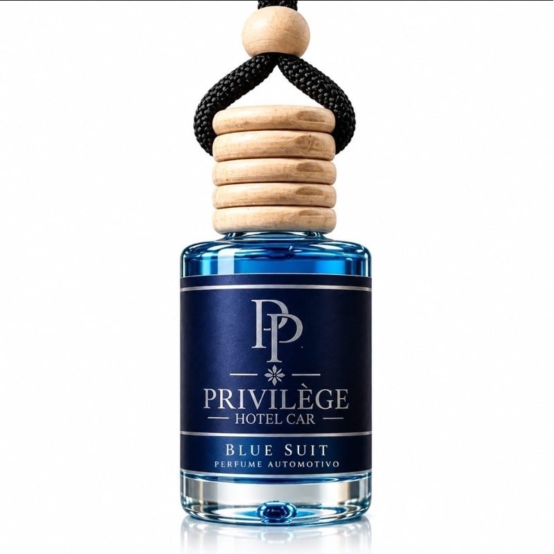 AROMATIZADOR AUTOMOTIVO - BLUE SUIT - PRIVILÈGE HOTEL CAR