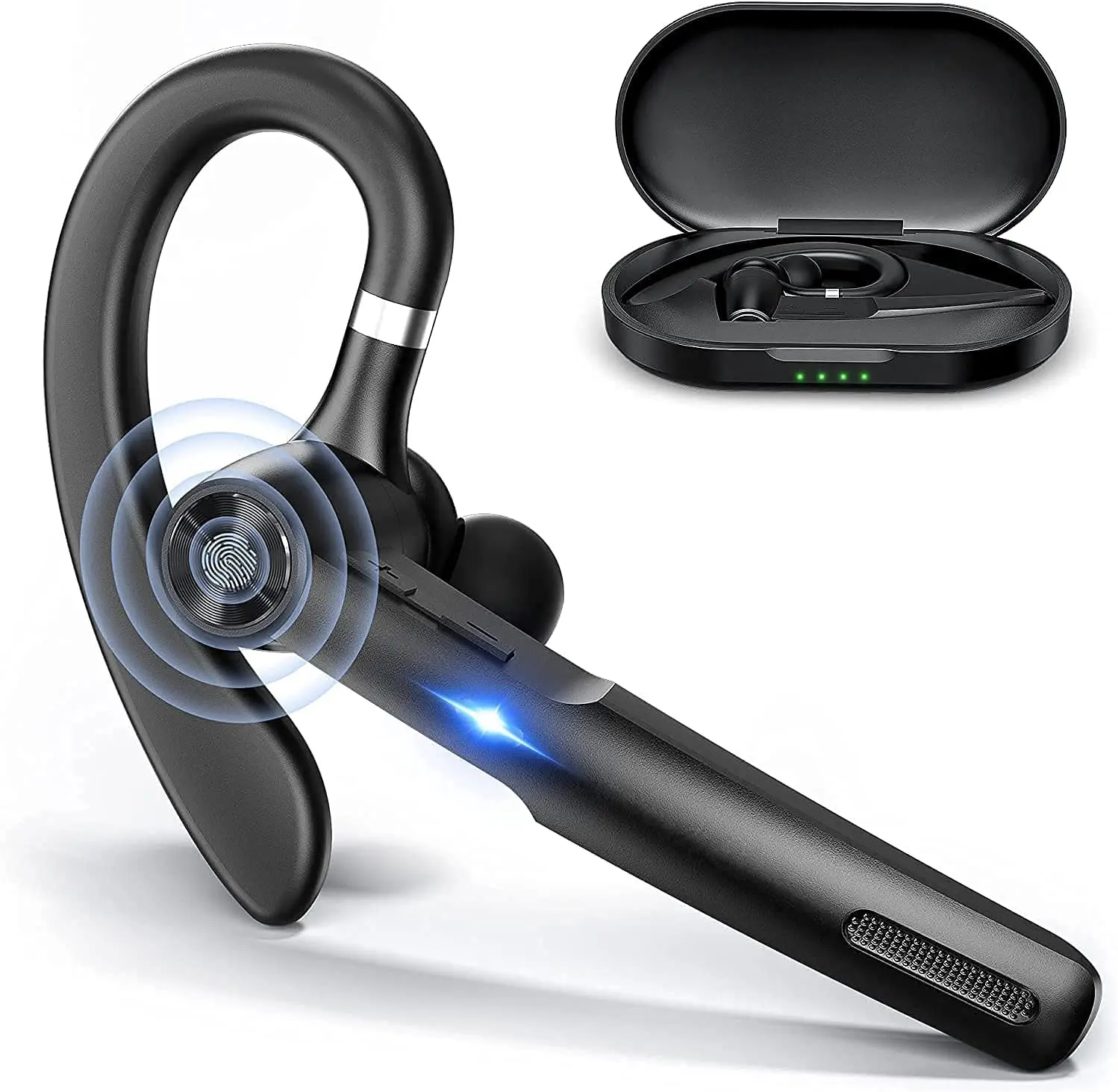 MINI Bluetooth Hands Free Business Earphone Wireless Earbuds Single Hands Free For Driving HD Call Headphone Car Headset K55 F92