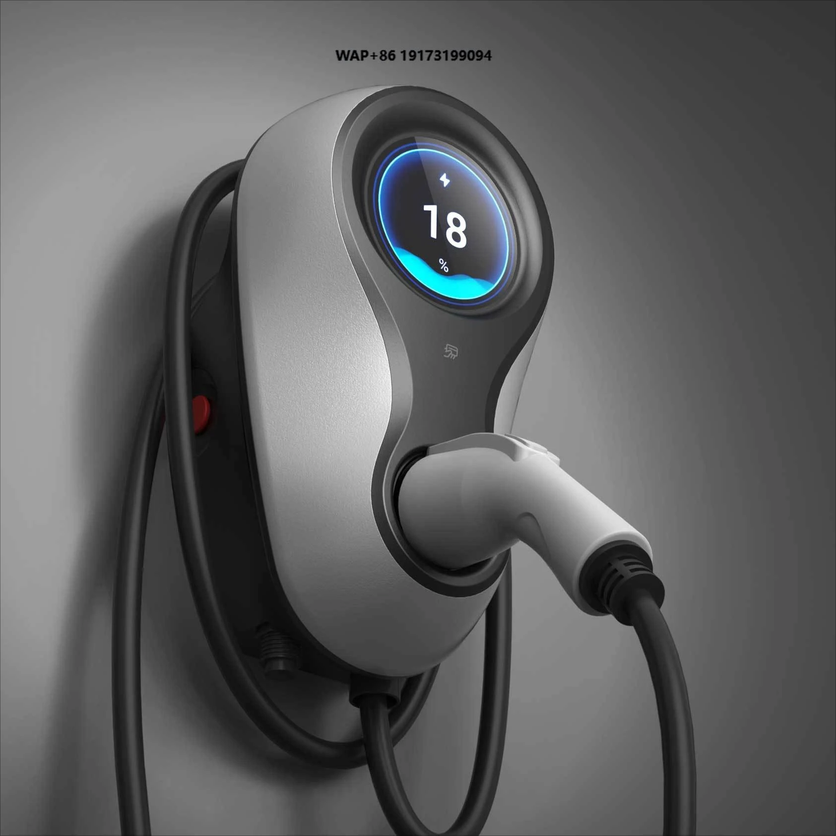 New Portable AC Fast Charging EV Charger with 5M Cable for European Standard