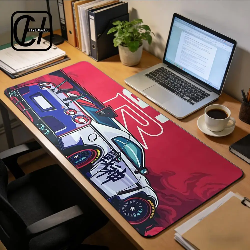 XXL Large Gaming Sports Car Mouse Pad Office Accessories Gamer Keyboard Lockrand Big Desk Mat Non-Slip Laptop Anime GTR Mousepad