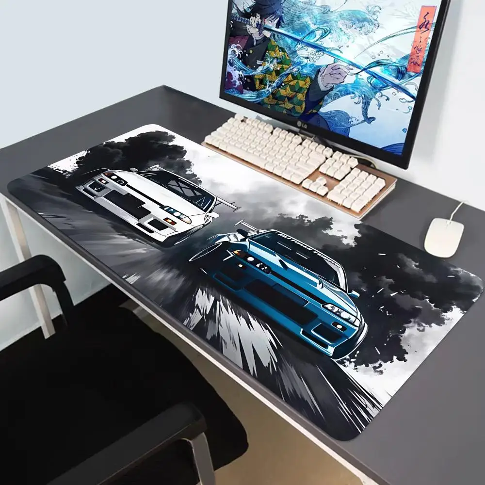 Large Mouse Pad for Car Design Sports Cars Desk Mat Non-Slip Rubber Washable PC Keyboard Computer PC Office Gaming Accessories