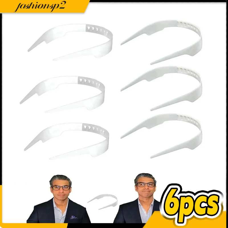6PCS Adjustable Shirt Collar Support Pack for Men and Women Easy to Use