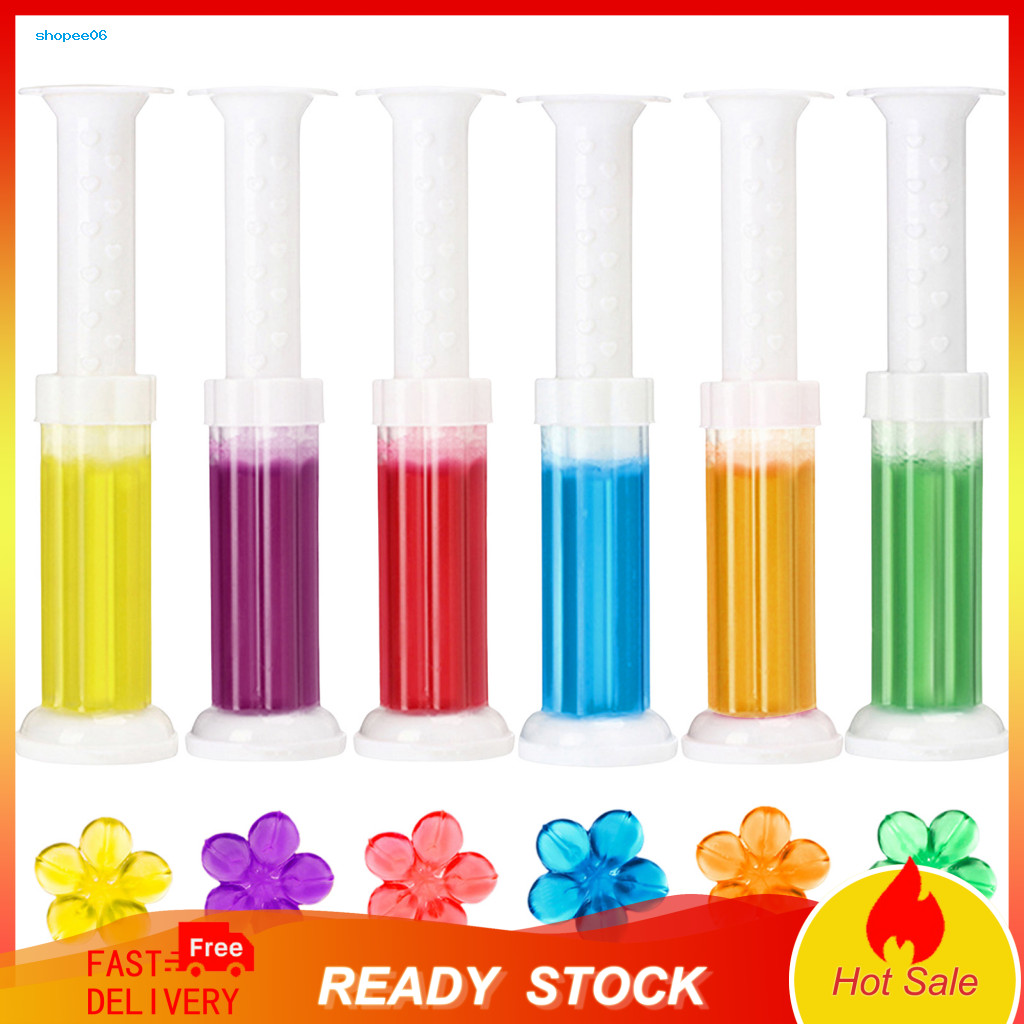 Toilet Cleaner Comfortable Scent Gel 1/6 Pcs Long-lasting Fresh Automatic Adhesion Urinal Sink Bathroom Deodorizer Easy