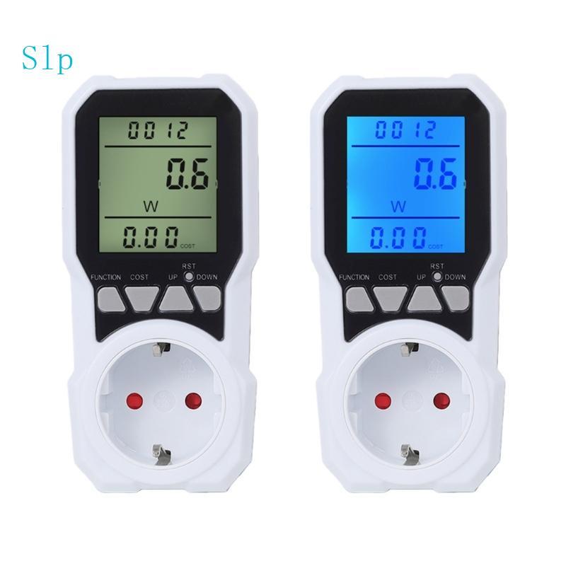 Medidor De Energia Digital Slp Wattímetro Tomada Wattage Kwh Elétrico