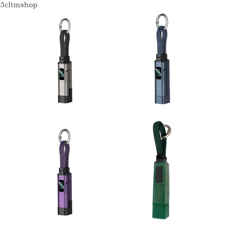 blg Chaveiro USB C Cabo De Carregamento Display Digital De Liga De Zinco Para Vários Dispositivos