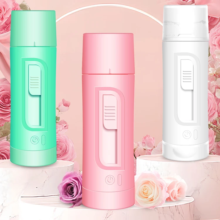 USB Rechargeable Mini Nano Mist Sprayer Portable Facial Hydration Device Lightweight Plastic Beauty Tool for Home Car Hotel