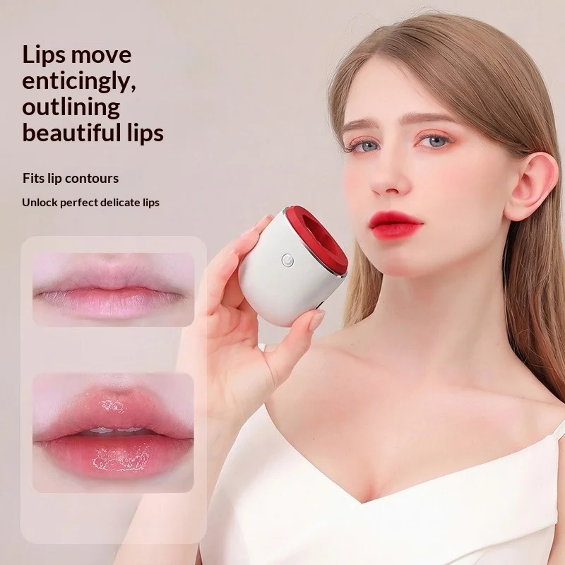 USB-Rechargeable Electric Lip Plumping Device,Portable Lip Enhancer,Lip Care Tool for Home Use, USB- Lip Beauty Device