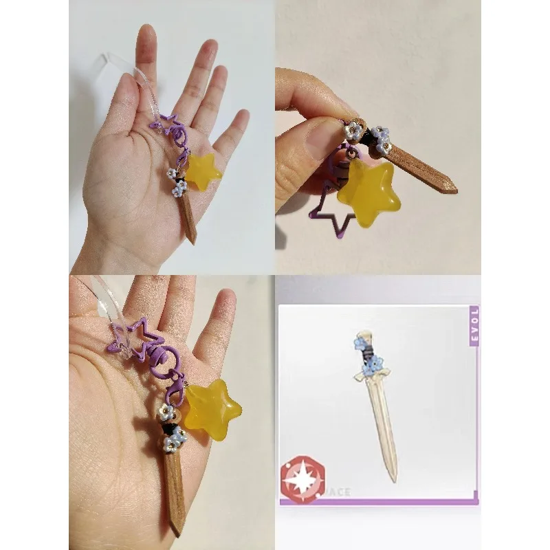 Handmade Love and Deepspace Xavier Accessories Anime Cosplay Jewelry Keychain Phone Lanyard Game Backpack Pendant Gift