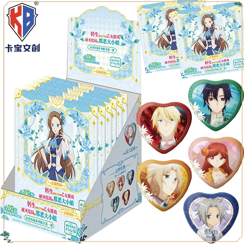 New Original Kabao Anime My Next Life As A Villainess: All Routes Lead To Doom! Commemorative Badge Backpack Decoration Gifts