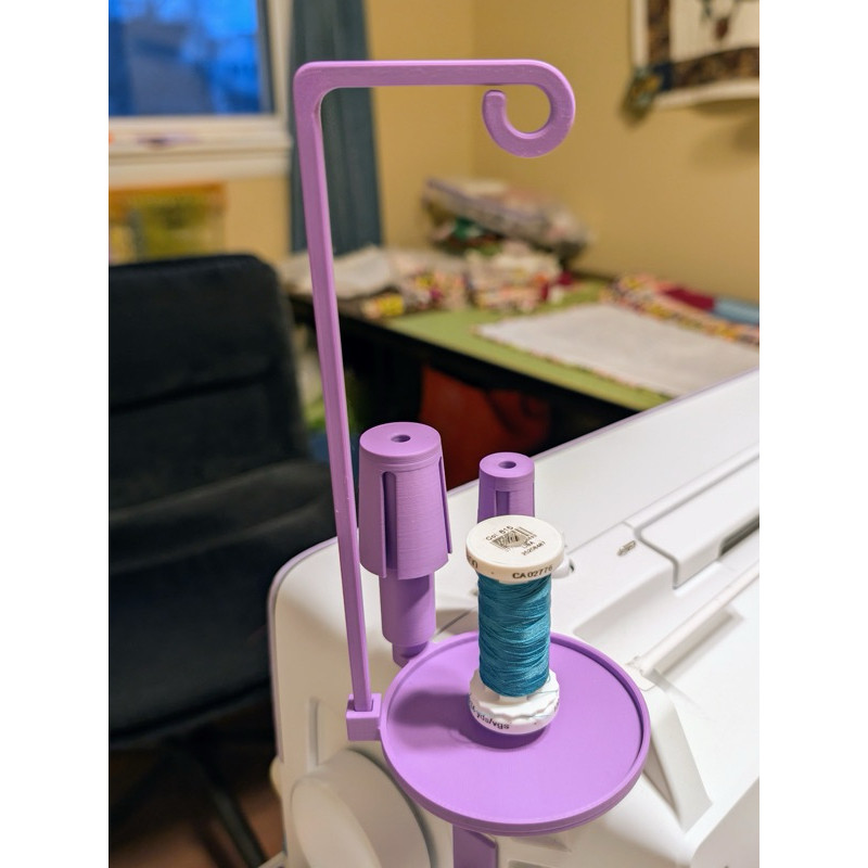 Suporte Porta Cone de Linha para Máquina de Costura | Organizador de Linha Universal Impressão 3D