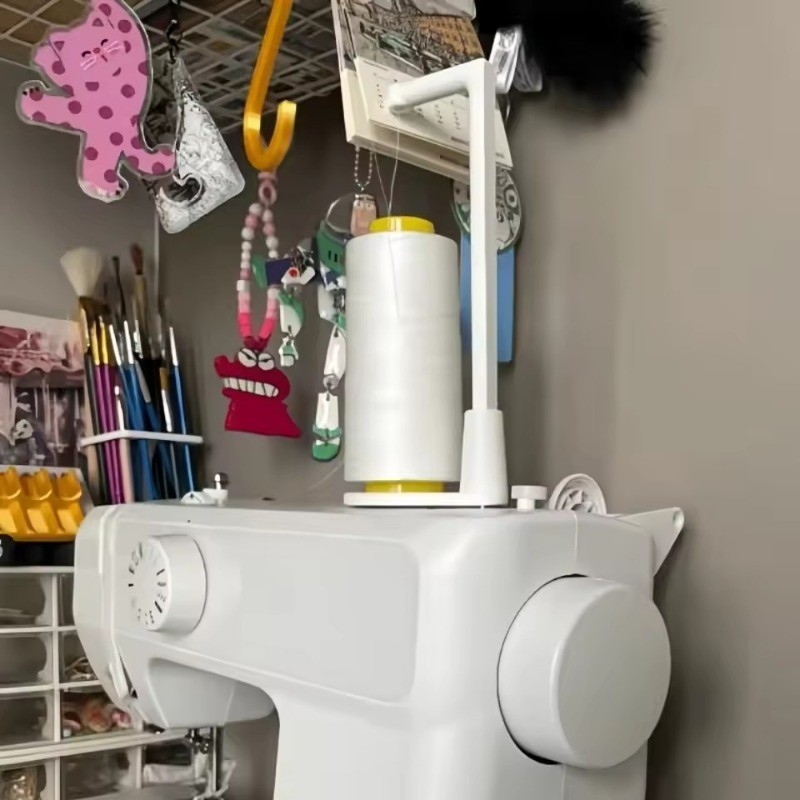 [À Venda] Suporte De Linha Para Máquina De Costura-Rack De Carretel Vertical Acessórios Guia Anti-Enrolamento-Armazename