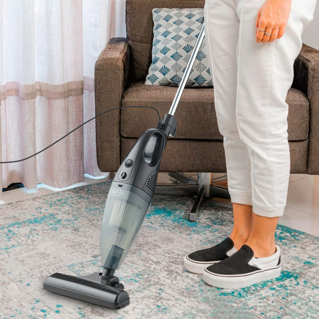 Aspirador de Pó Vertical Portátil Limpeza Manual Uso Domestico Sucção Forte 14000PA 127V  Orbitta