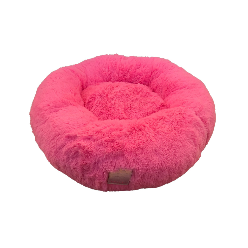 Cama pet Nuvem Luxury para cães e gatos Rosa - G