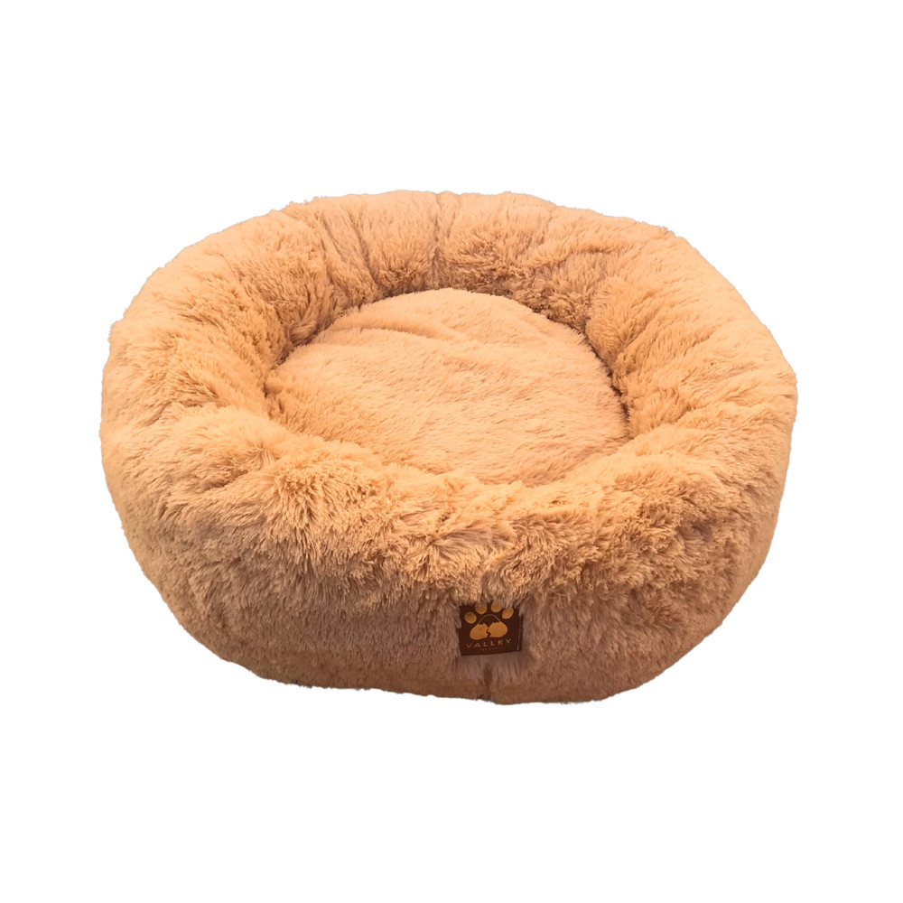 Cama pet Nuvem Luxury para cães e gatos Bege - M