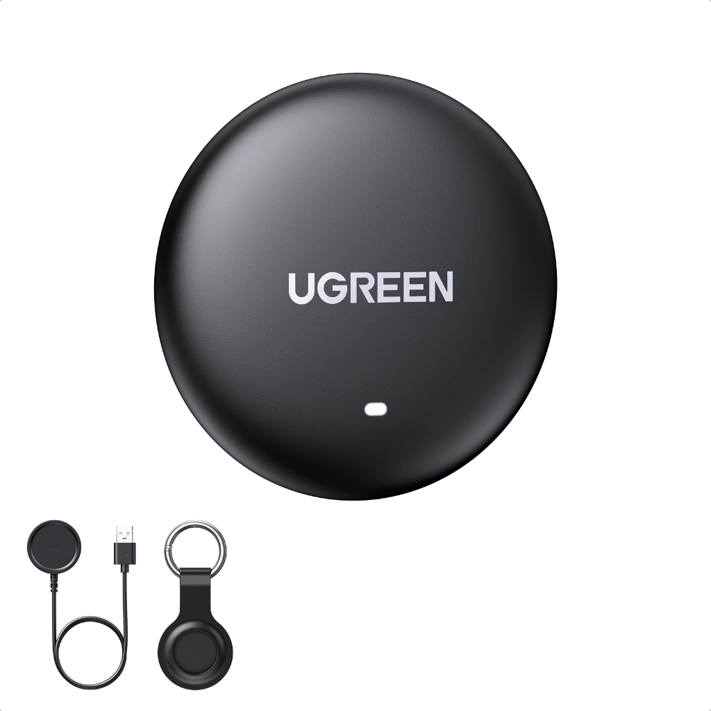 UGREEN FineTrack Mini Smart Tag Carregamento Sem Fio Anti Lost Tracker Finder Compatível Com iPhone 17 Pro Max/16/15/iPa