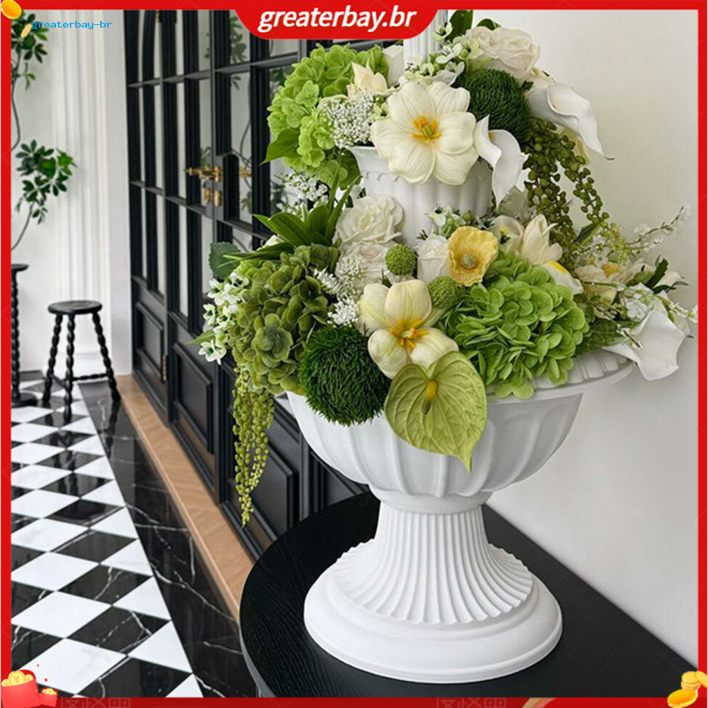 Vintage Mini Plastic Flower Pot with Drainage Small Desktop Herb Planter for Indoor Outdoor Use Ideal for Home Office Ga