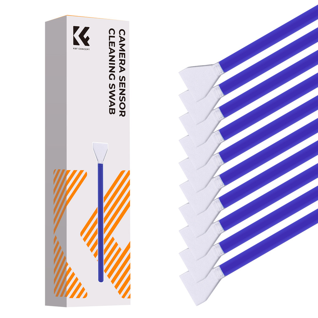 K & F CONCEPT Haste de limpeza de sensor de três quartos em miniatura de 12 mm Haste de limpeza de sensor M43, adequada
