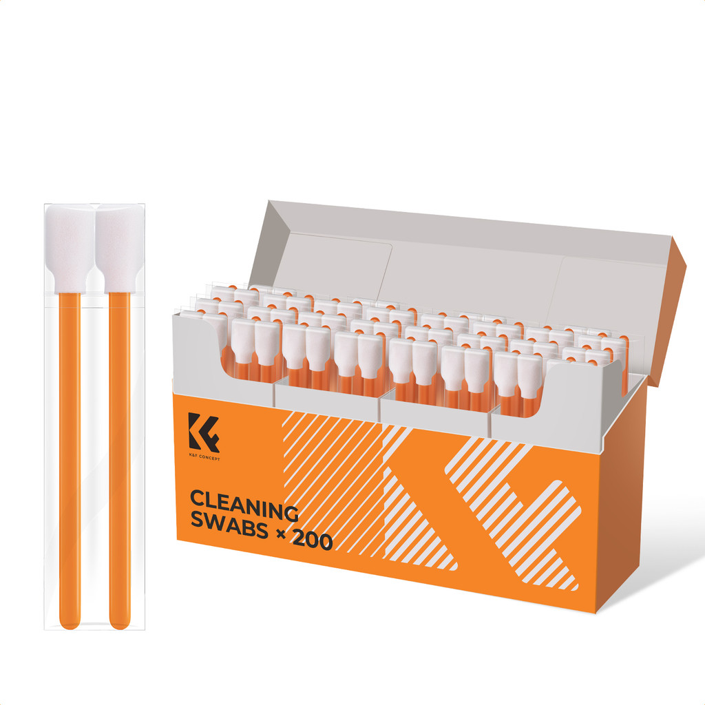 K & F CONCEPT Conjunto De Cotonete Para Limpeza De Lacunas De Câmera De 4 Mm , Adequado De E Teclado