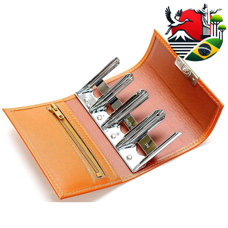 Men’s Company Genuine Leather Coin Holder (Coin Catcher) Coin Purse, Made in Japan