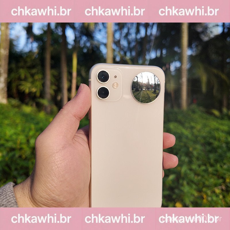 Universal Smartphone Selfie V Espelho Para Foto Vídeo Acessórios Portátil Booster Auto TZ08