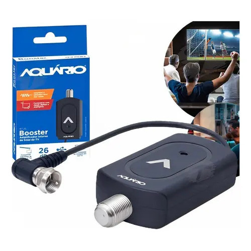 Booster Amplificador De Sinal Antena Tv Digital Externa