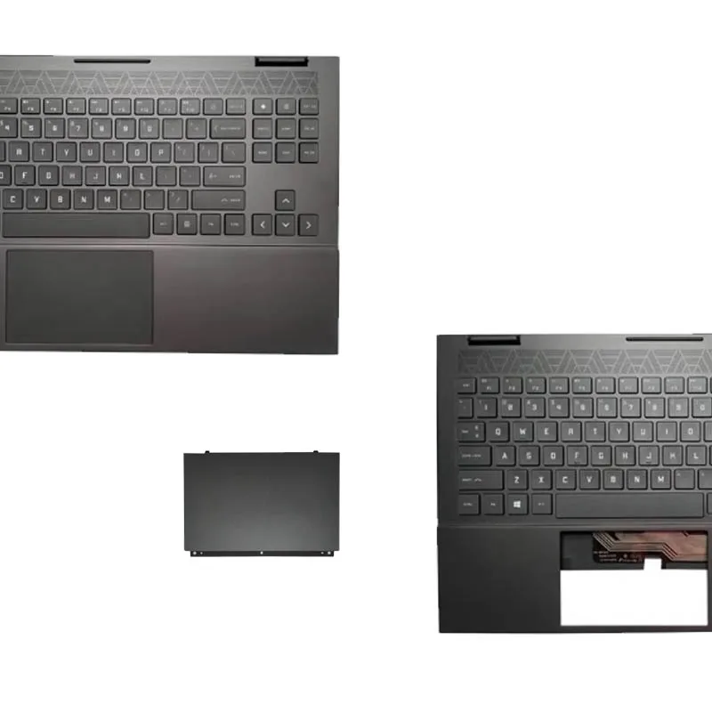 New For OMEN 15-EK 15-EN TPN-Q236 Q238 Q208 Palmrest US Keyboard RGB Backlit With touchpad M00667-001