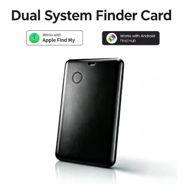 Localizador inteligente Bluetooth de sistema duplo, compatível com iOS Apple 