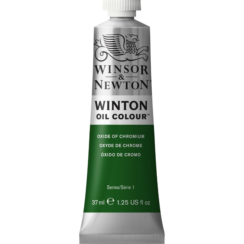 Tinta Oleo Winton Winsor & Newton OXIDE OF CHROMIUM 1414459 Bisnaga de 37ml