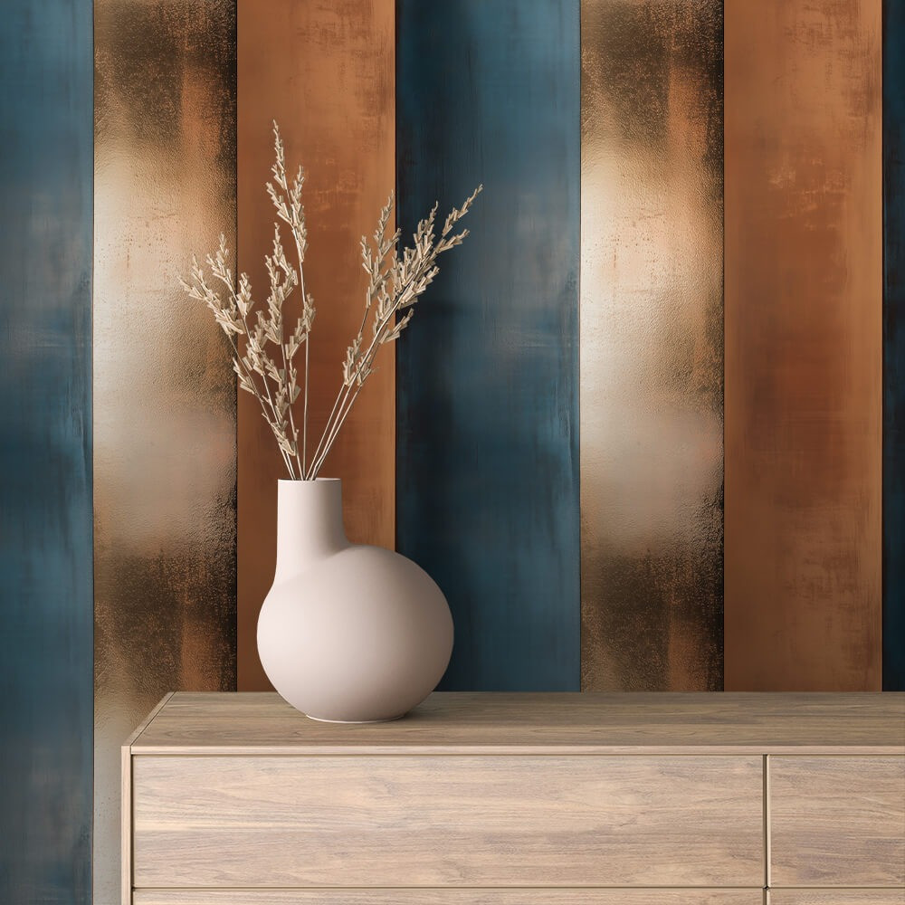 Papel Parede Decor Adesivo Coleção Oxide Metal Ferro Rustico