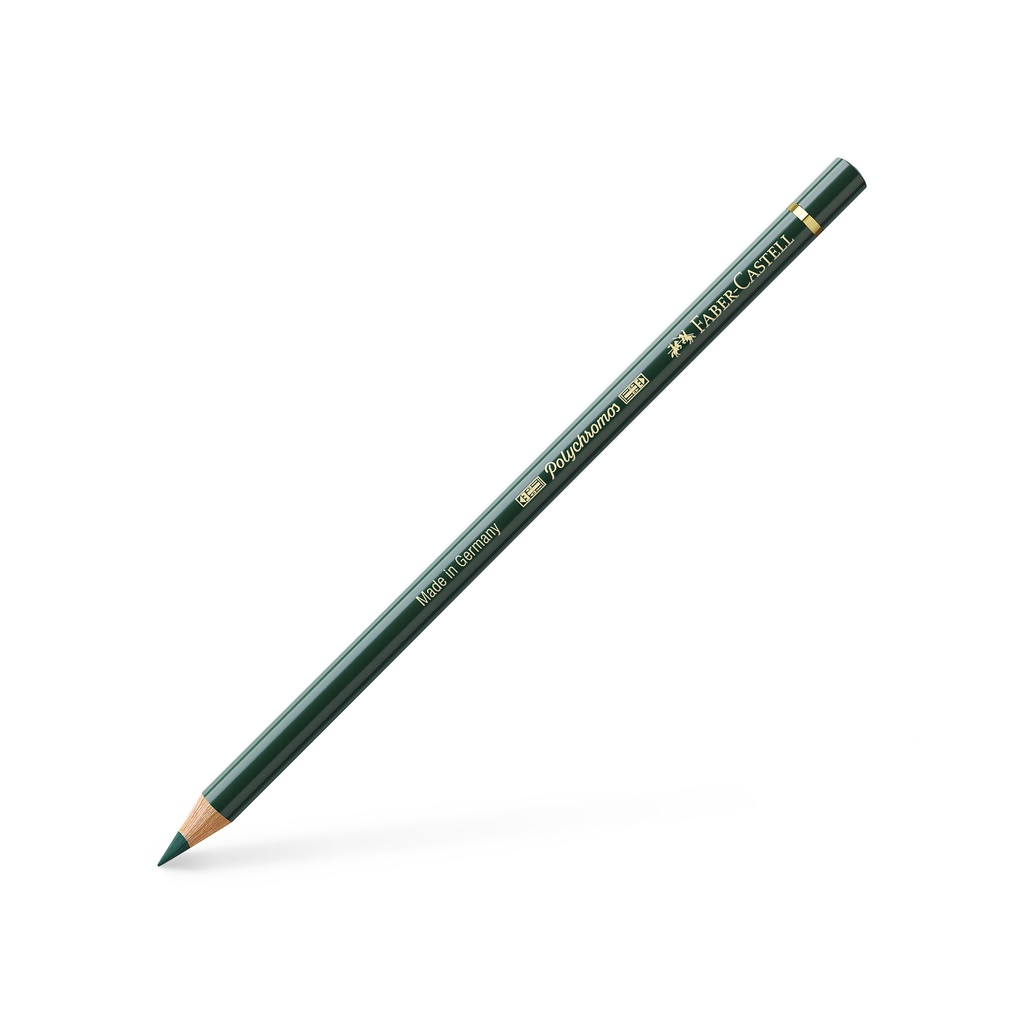 LAPIS COR FABER CASTELL POLYCHROMOS 278 CHROME OXIDE GREEN