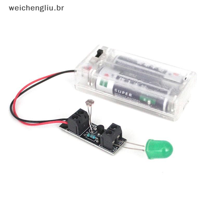 # weicheng Módulo De Interruptor De Sensor De Controle De Luz Inteligente Placa Para LED Night 3V DIY Robot Car Toys Pro