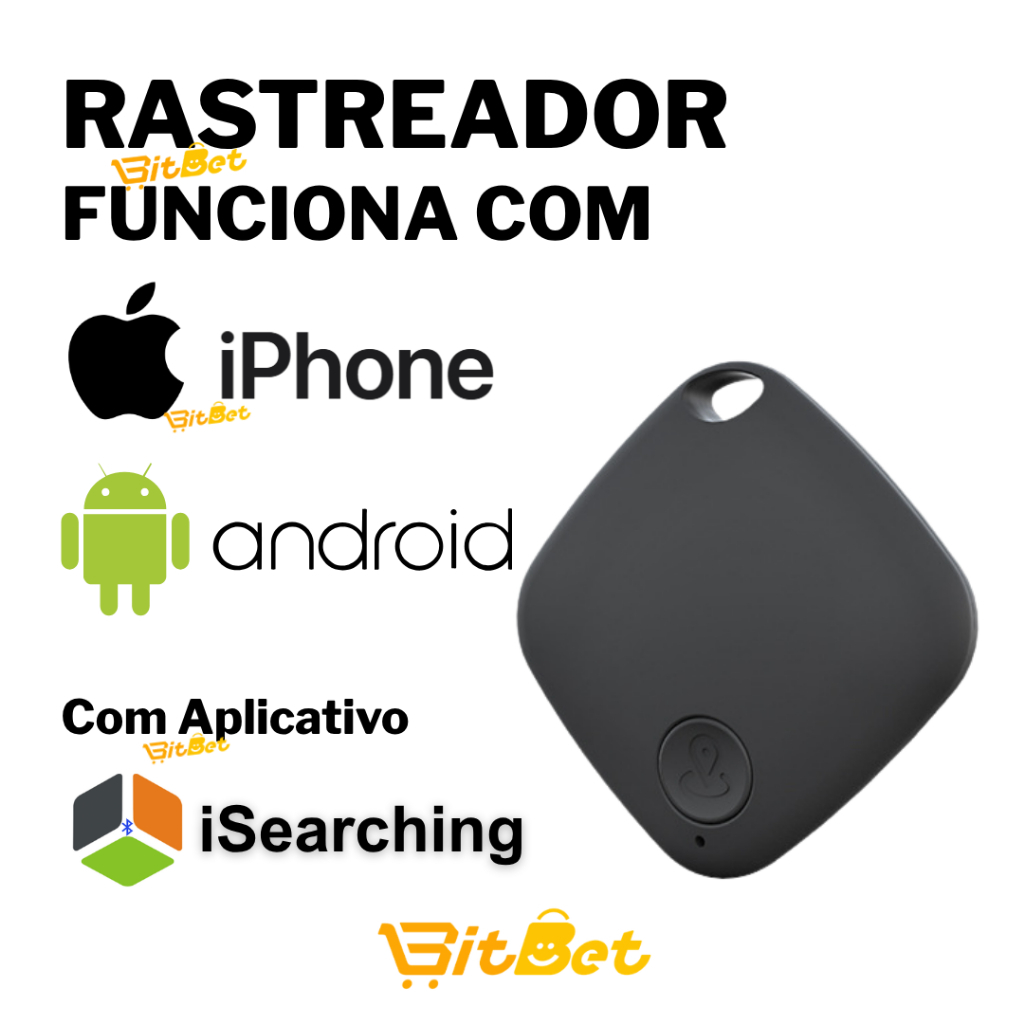 Localizador GPS Smart Air Tag Rastreador Bluetooth para iPhone Android Automóveis-Pet-Criança UT-76