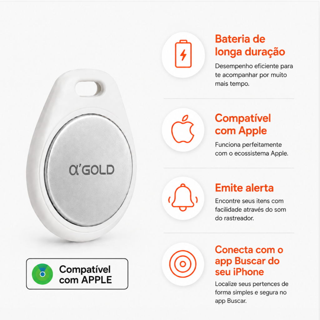 Tag Rastreador IOS/ANDROID GPS Air Tag Inteligente Original