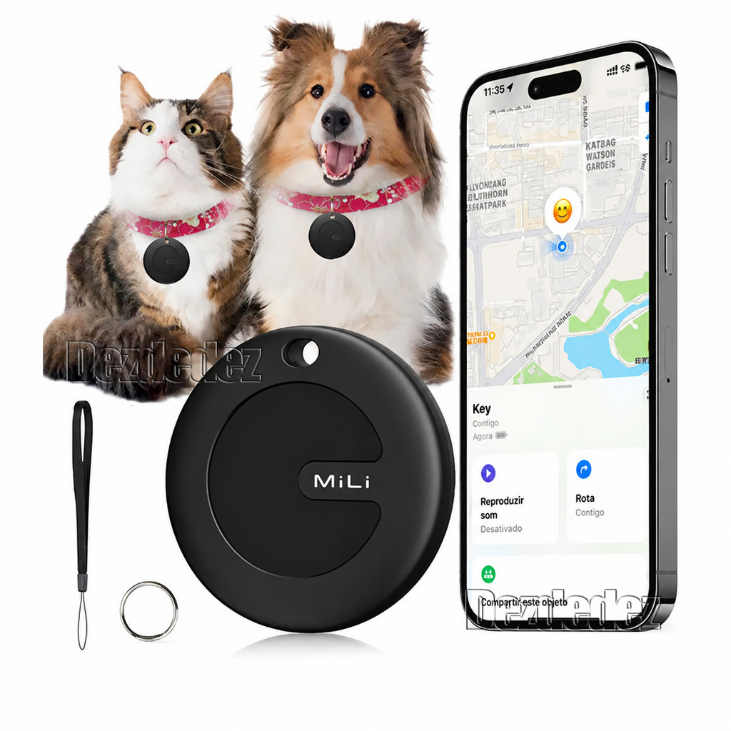 Rastreador Bluetooth Smart Air Tag Para Android | Localizador App Objetos Chaves Pet Mala Carro Motocicleta