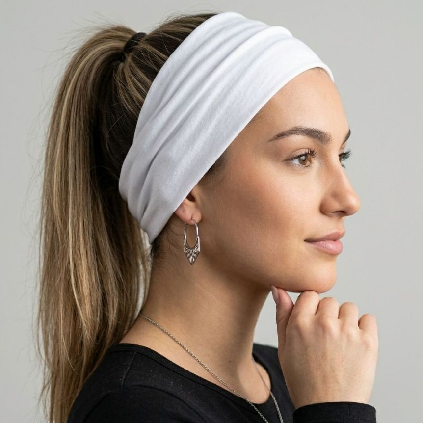 faixa para cabelos em malha elastica  headband  , protege contra o suor ,  crossfit , yoga, unissex