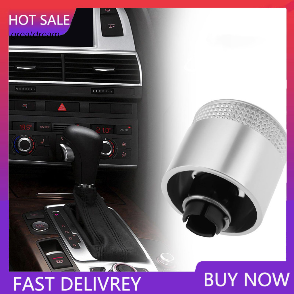 Knob Button for Audi Car Control Replacement Volume 4f0919070 for A6 S6 Rs6 A8 Q7 Anti-slip Radio Switch Direct Fit