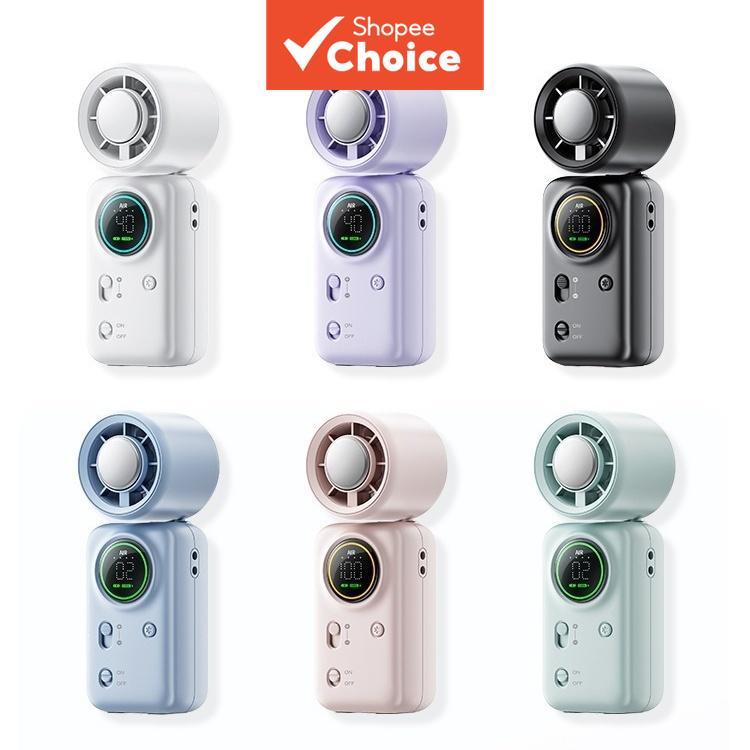 Ventilador Portátil Cross Coded Fronteira De Alta Velocidade Dobrável Refrigeração Pequeno Ao Ar Livre Recarregável Turb
