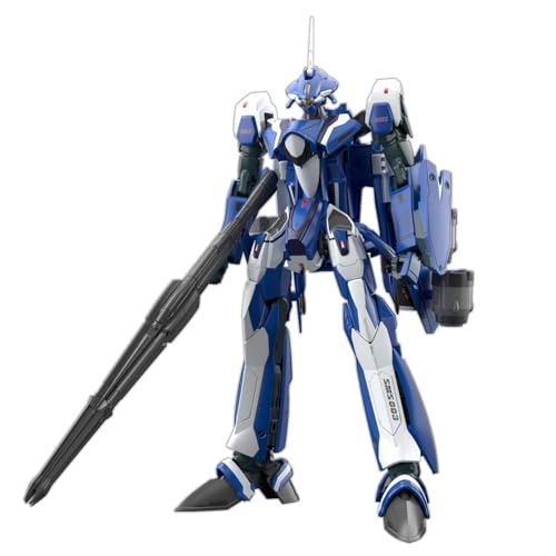BANDAI SPIRITS HG Macross Frontier VF-25G Messiah Valkyrie (Michael Blanc’s Unit), 1/100 Scale, Color-Coded Plastic Mode