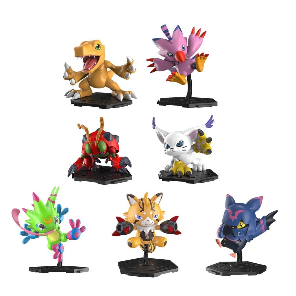 BANDAI SPIRITS Digimon Gathering Part 1 (Box), Color-Coded Plastic Model