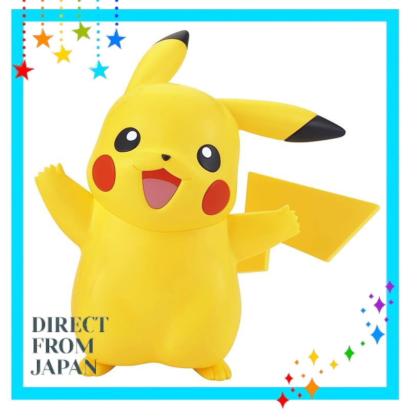 BANDAI SPIRITS Pokémon Plamodel Collection Quick!! No. XX [Character Name] Color-Coded Plastic Model
