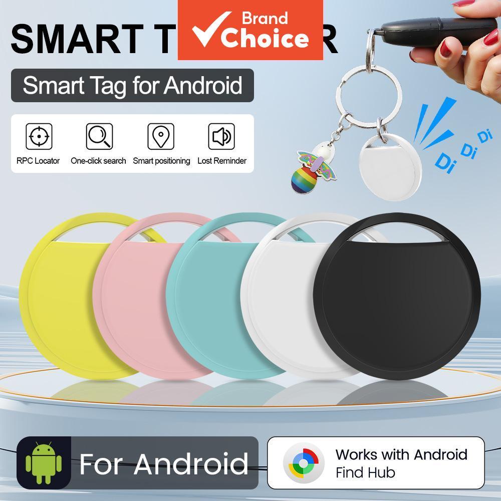 Rastreador Bluetooth para Android Google Find My Device Localizador Global Inteligente para Bagagem e Pet