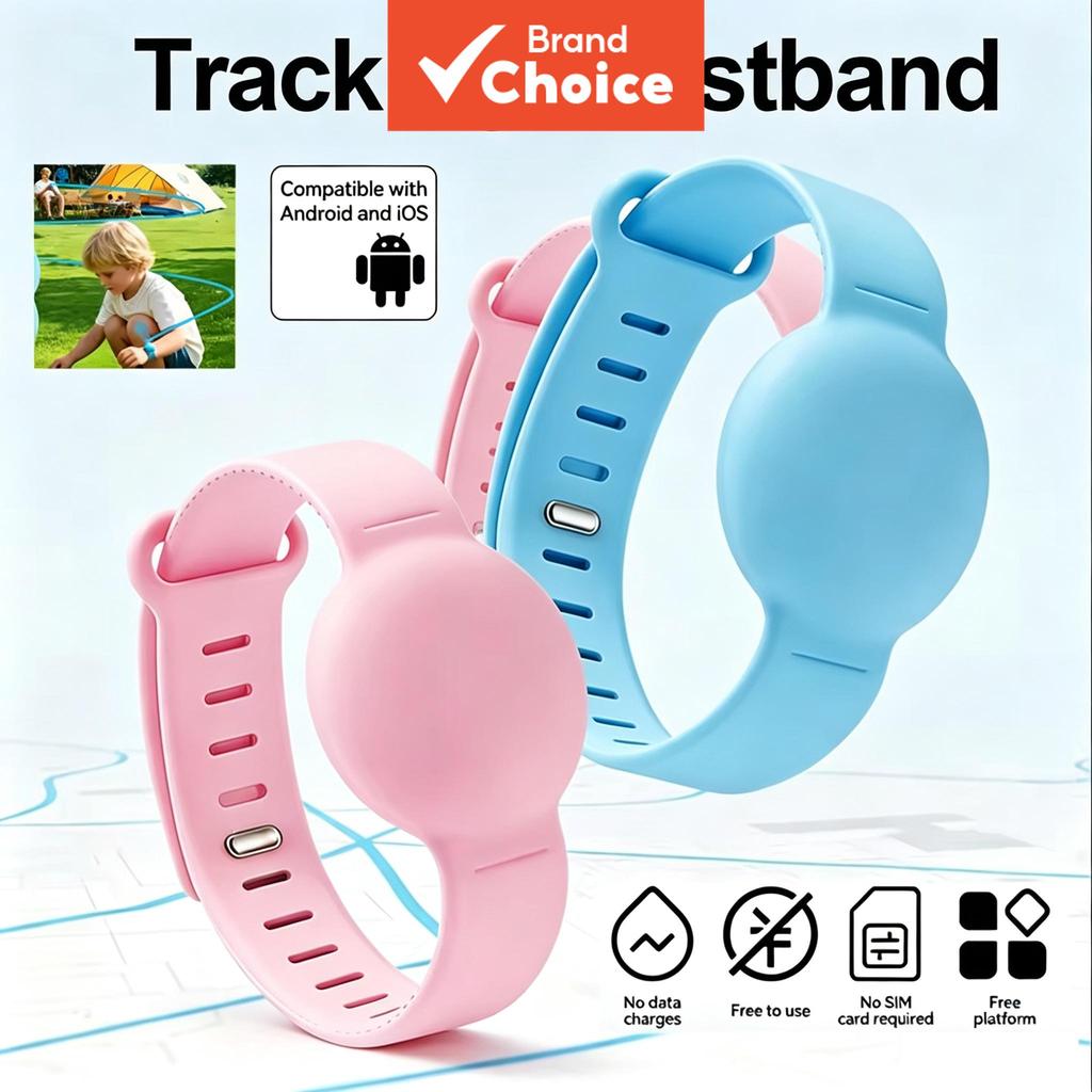 2026 Novo Rastreador Global Infantil de Pulso à Prova d’Água, Localizador para Android e iOS, Anti-Perda, GPS para Pets