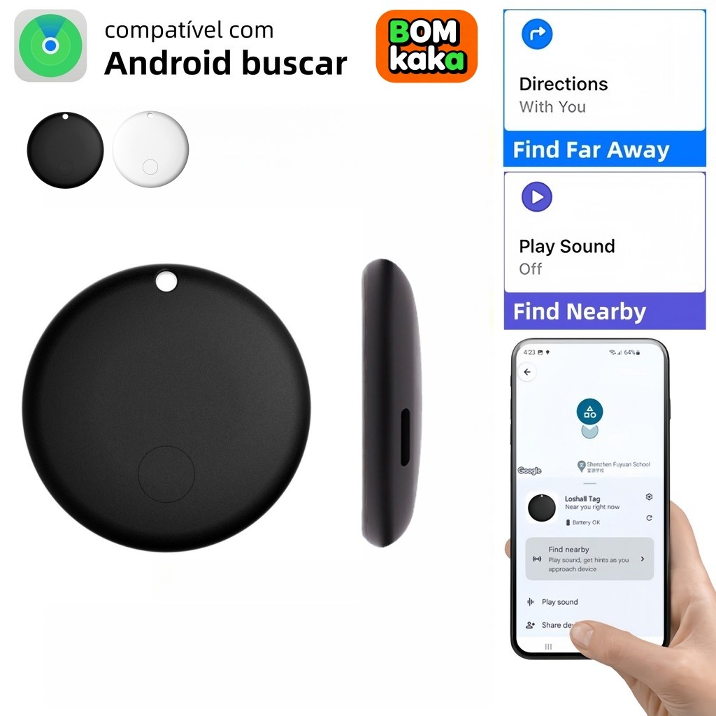 Rastreador Inteligente Android Certificado ANATEL – App Oficial + GPS Global