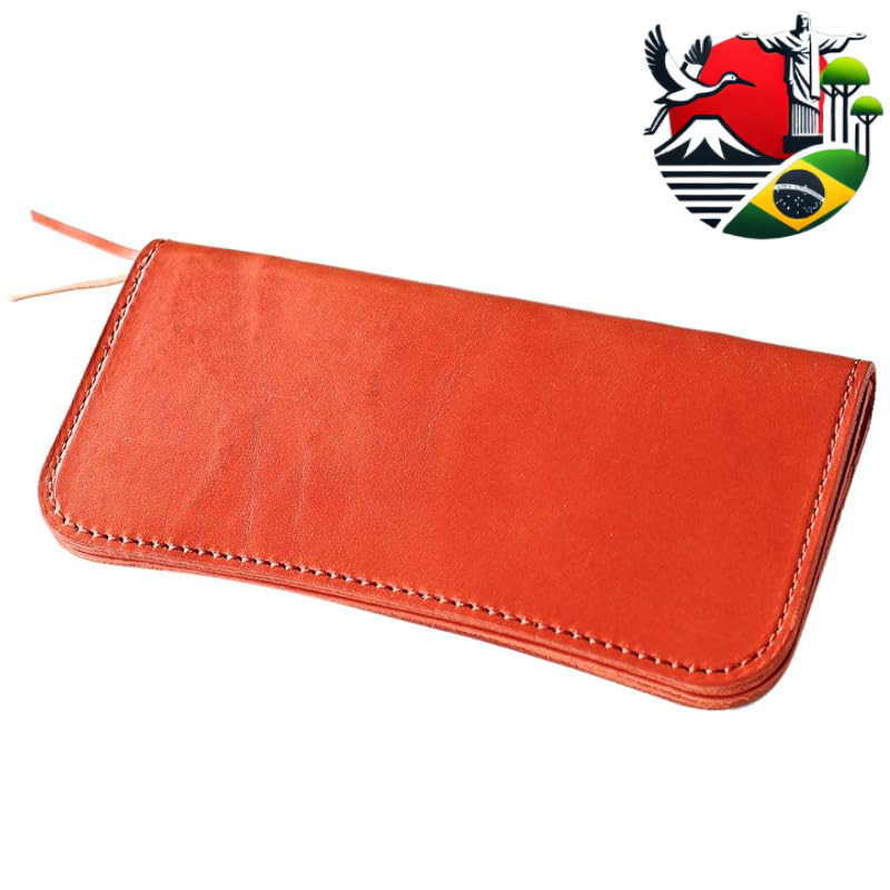 THE 582 Men’s Long Wallet, Handcrafted in Japan with Genuine Tochigi Leather