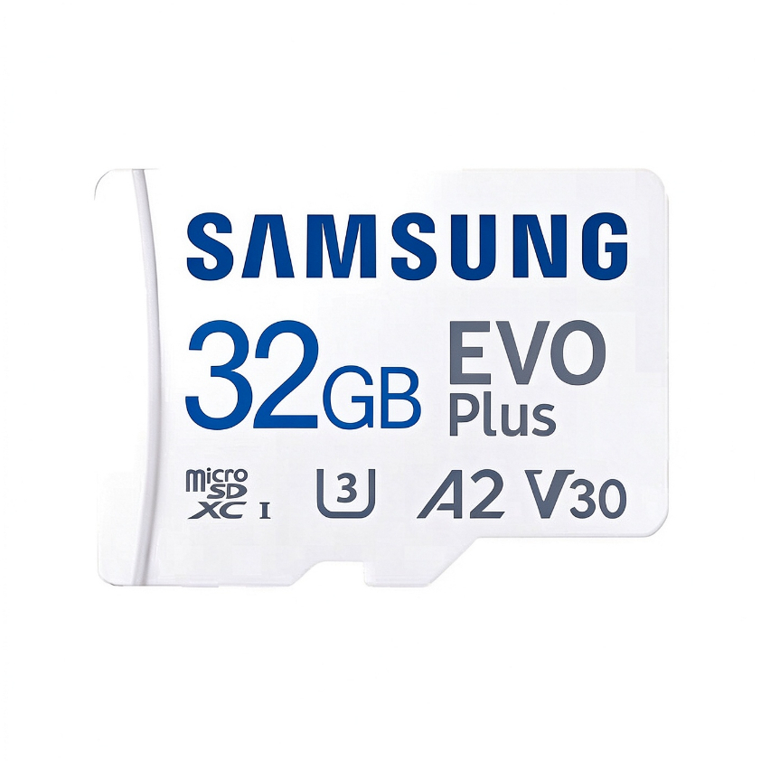 Cartão De Memória Samsung EVO Plus MicroSD A2 V30 U3 De Alto Desempenho | Dashcam , Câmera De Ação , Telefone Android