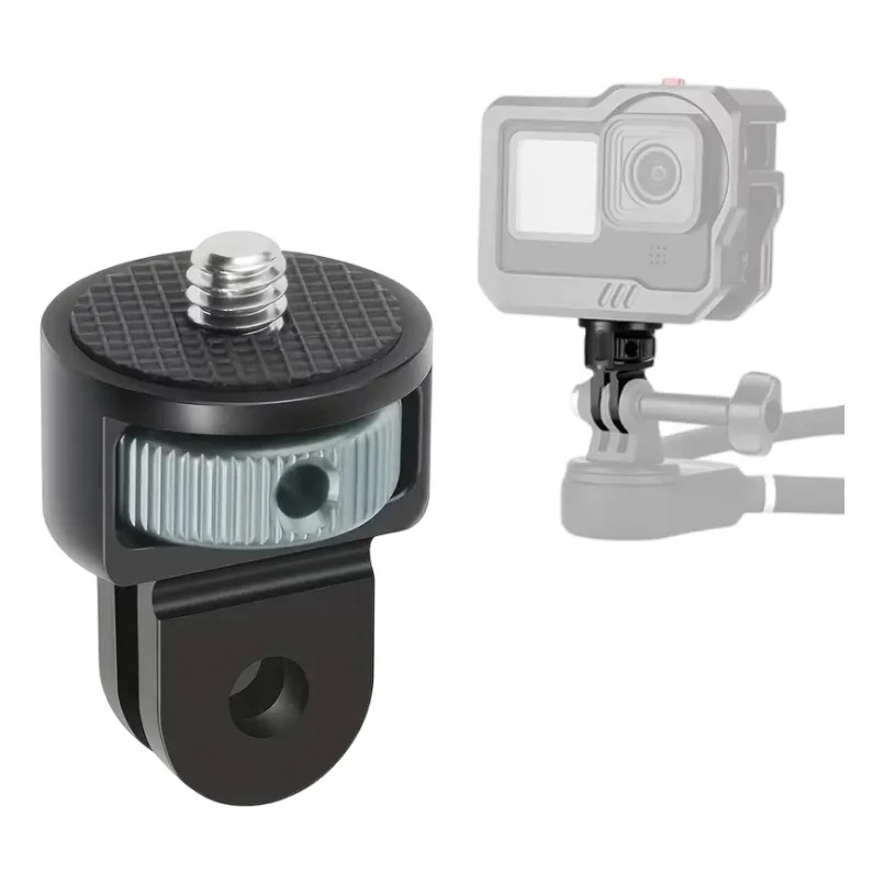 Adaptador 1/4 Para Gopro,insta360,dji Suporte Para Tripé