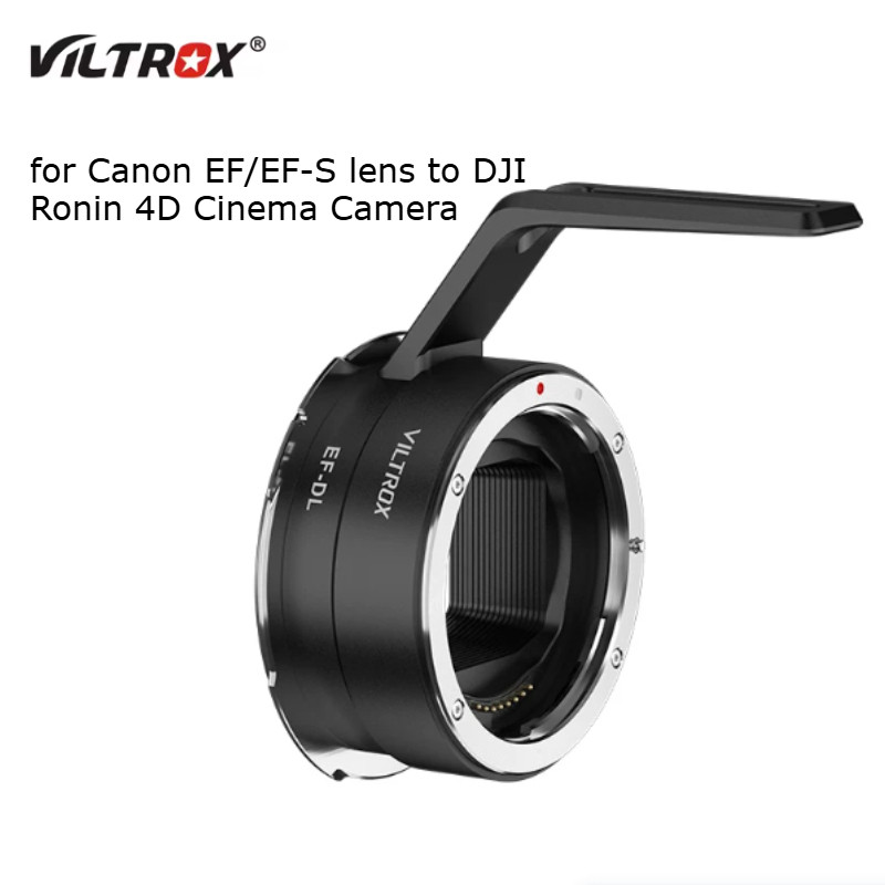 Viltrox EF-DL Para Lente Canon/S DJI Ronin 4D Cinema Camera Mount Auto Focus Adaptador De Quadro Completo