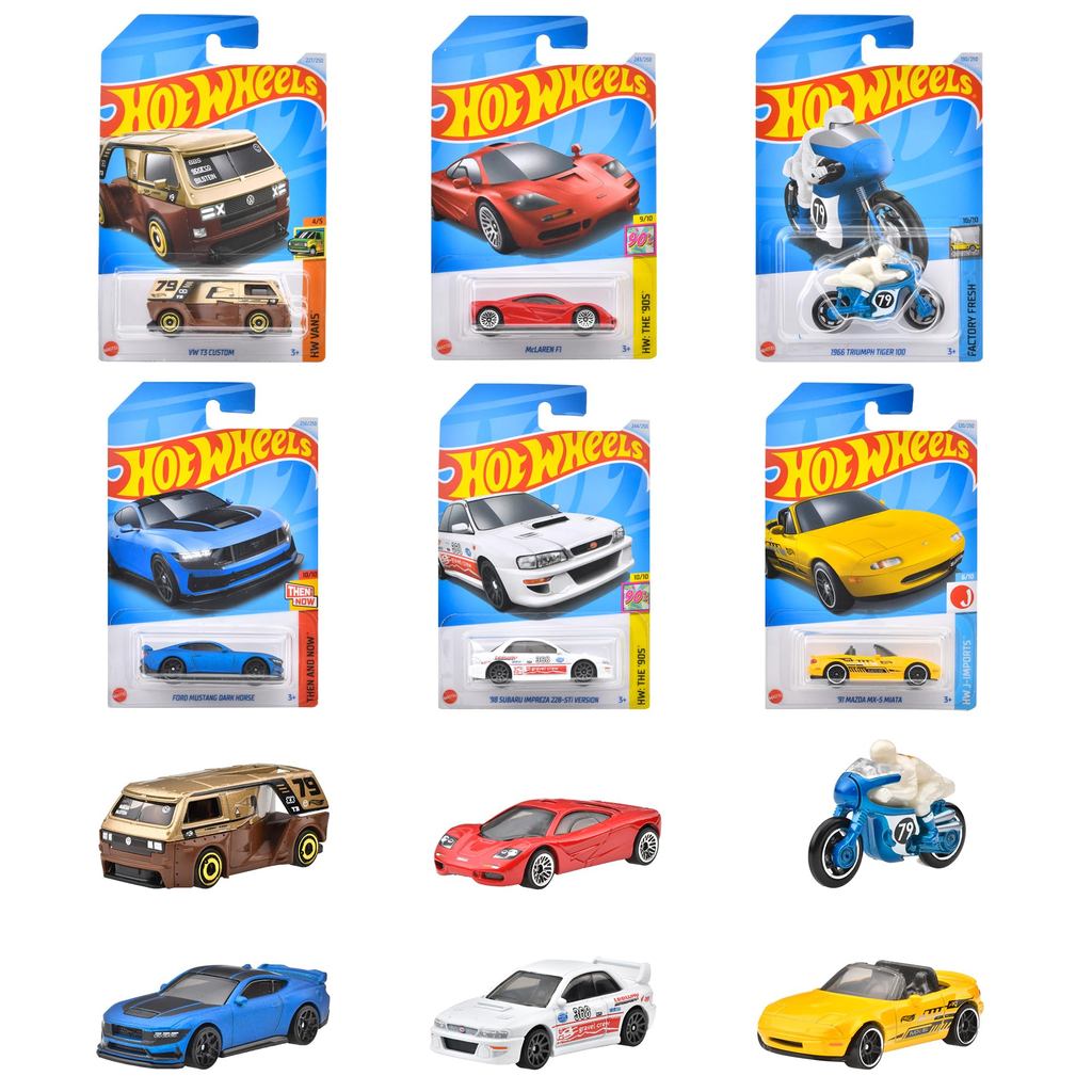 Hot Wheels Basic Car Assortment Box - 36 Pieces, Vehicle Toy, Miniature Cars, Suitable for Ages 3 and Up, Multi, 98PA-C4