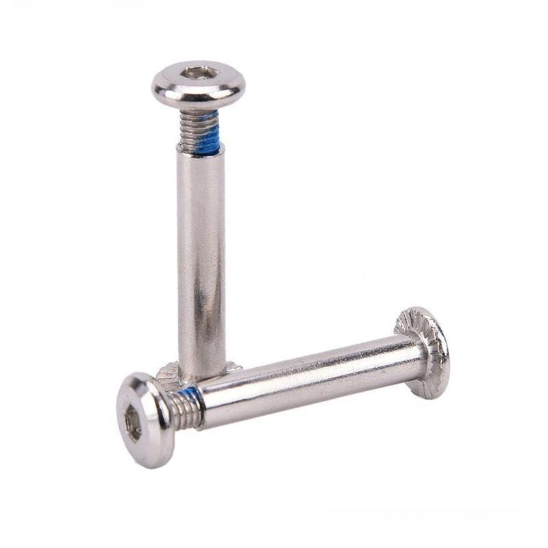 8-piece set of axles and screws for roller skates, suitable for skates, new. EGMP