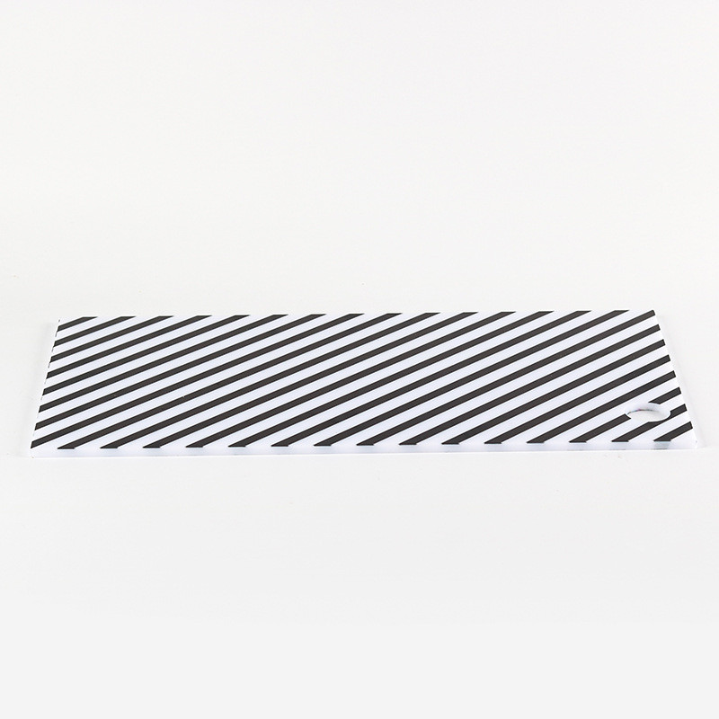 R7ST Modern minimalist striped cutting board display pieces, suitable for model rooms, kitchen showrooms, sales offices,